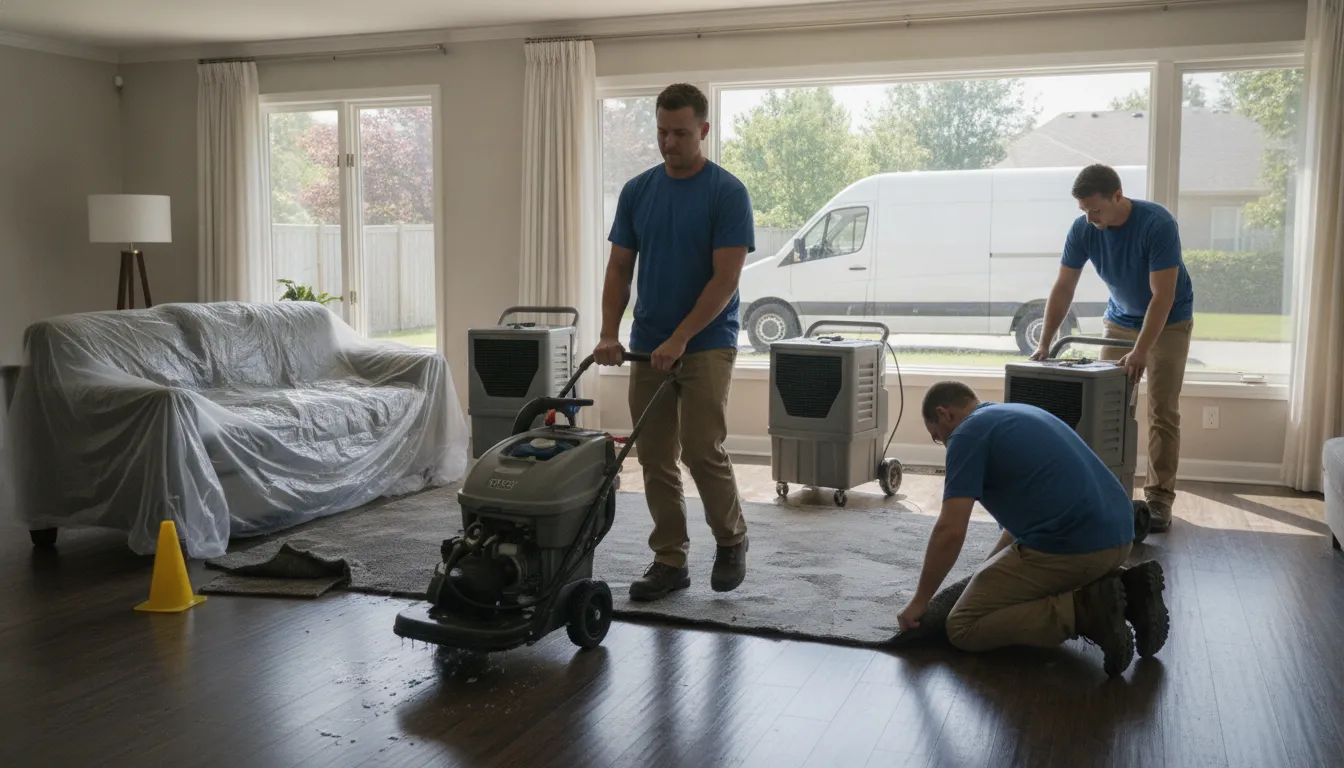 Trusted Emergency Water Extraction for Groveport Homes & Businesses
